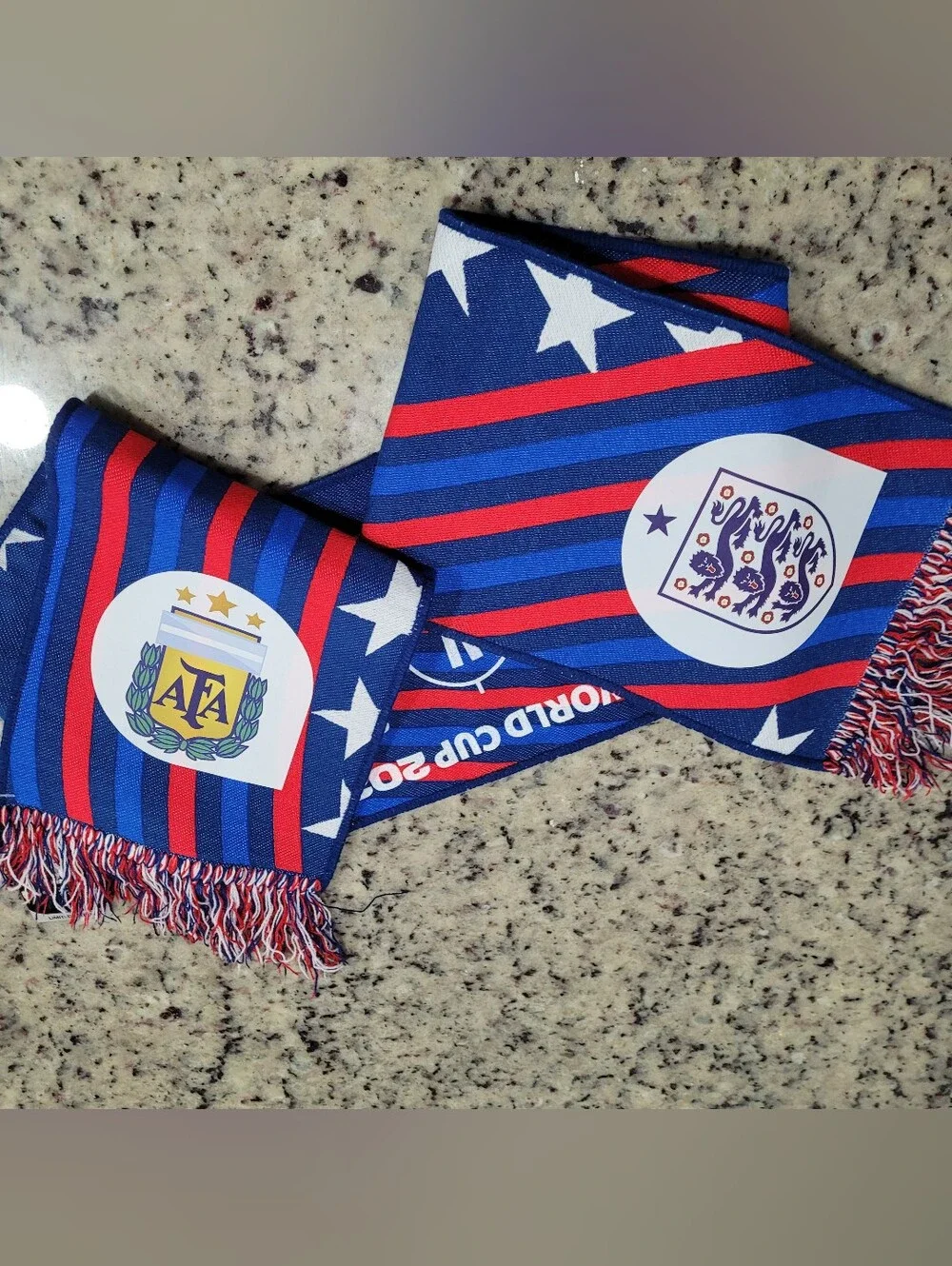 England Vs Argentina Fifa World Cup 2026 Scarf Semifinal Atlanta